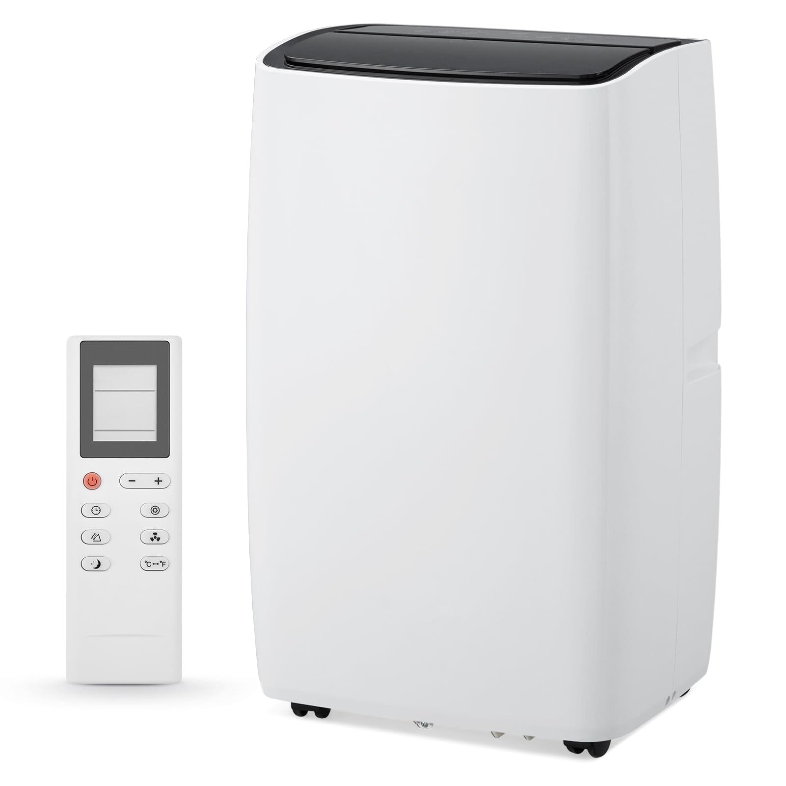GARVEE - 12000 BTU Portable Air Conditioner With 2-Speed Fan Cooling Up to 450-550 sq.ft