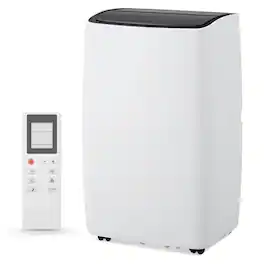 GARVEE - 12000 BTU Portable Air Conditioner With 2-Speed Fan Cooling Up to 450-550 sq.ft