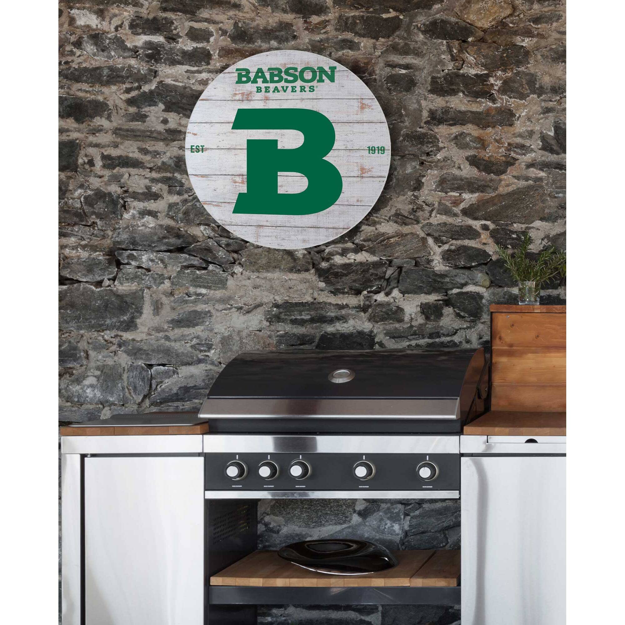 BABSON BEAVERS EST 1919 B
