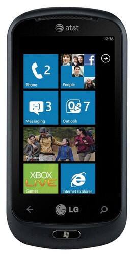 Front Standard. LG - Quantum C900 Mobile Phone (Unlocked) - Black.