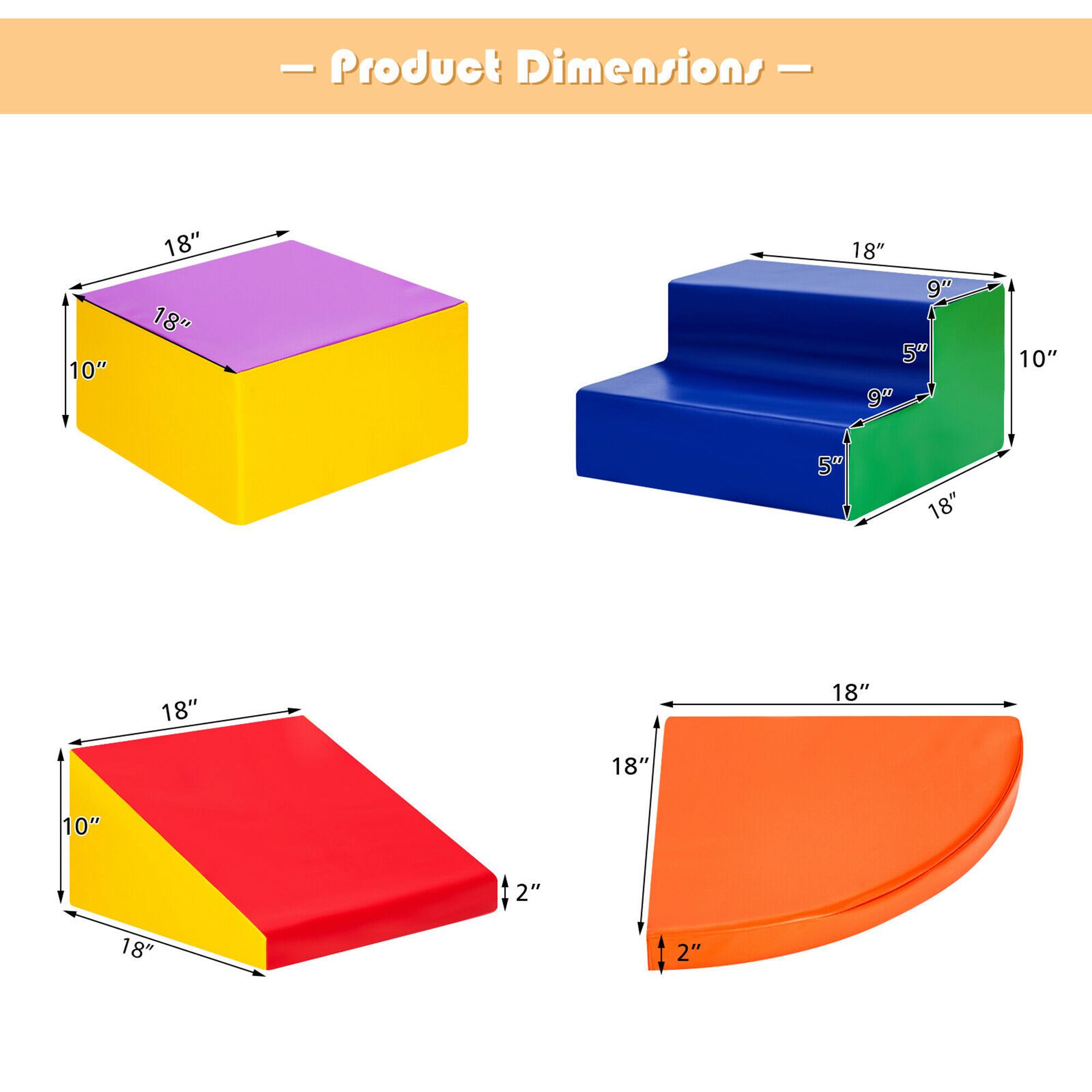 - Product Dimensions
  - 10" x 18" x 18"
  - 18" x 10" x 5"
  - 18" x 9" x 5"
  - 18" x 18" x 2"
  - 18" x 18" x 2"