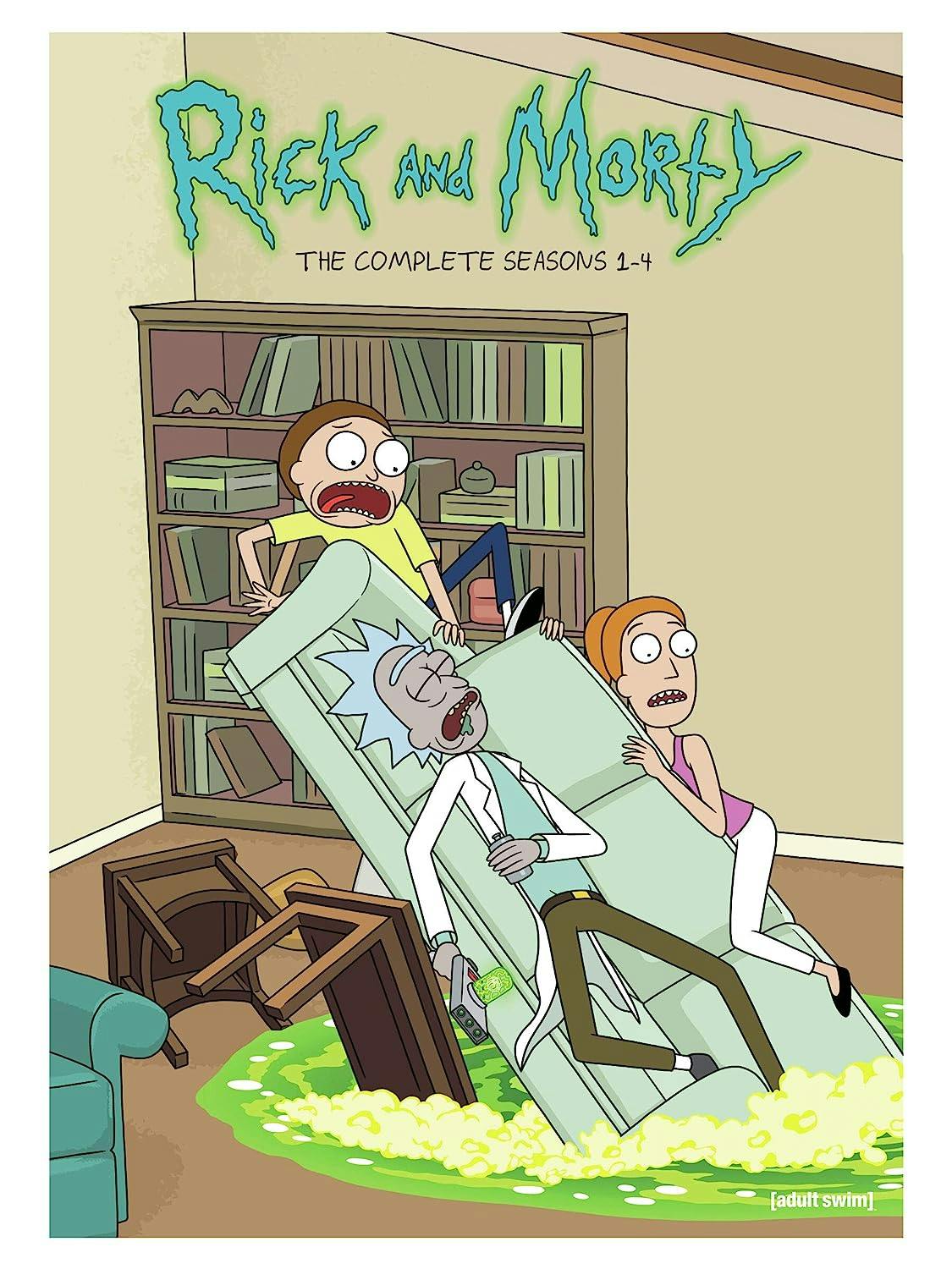Rick and Morty: Season 1-4 (Box Set) [DVD]