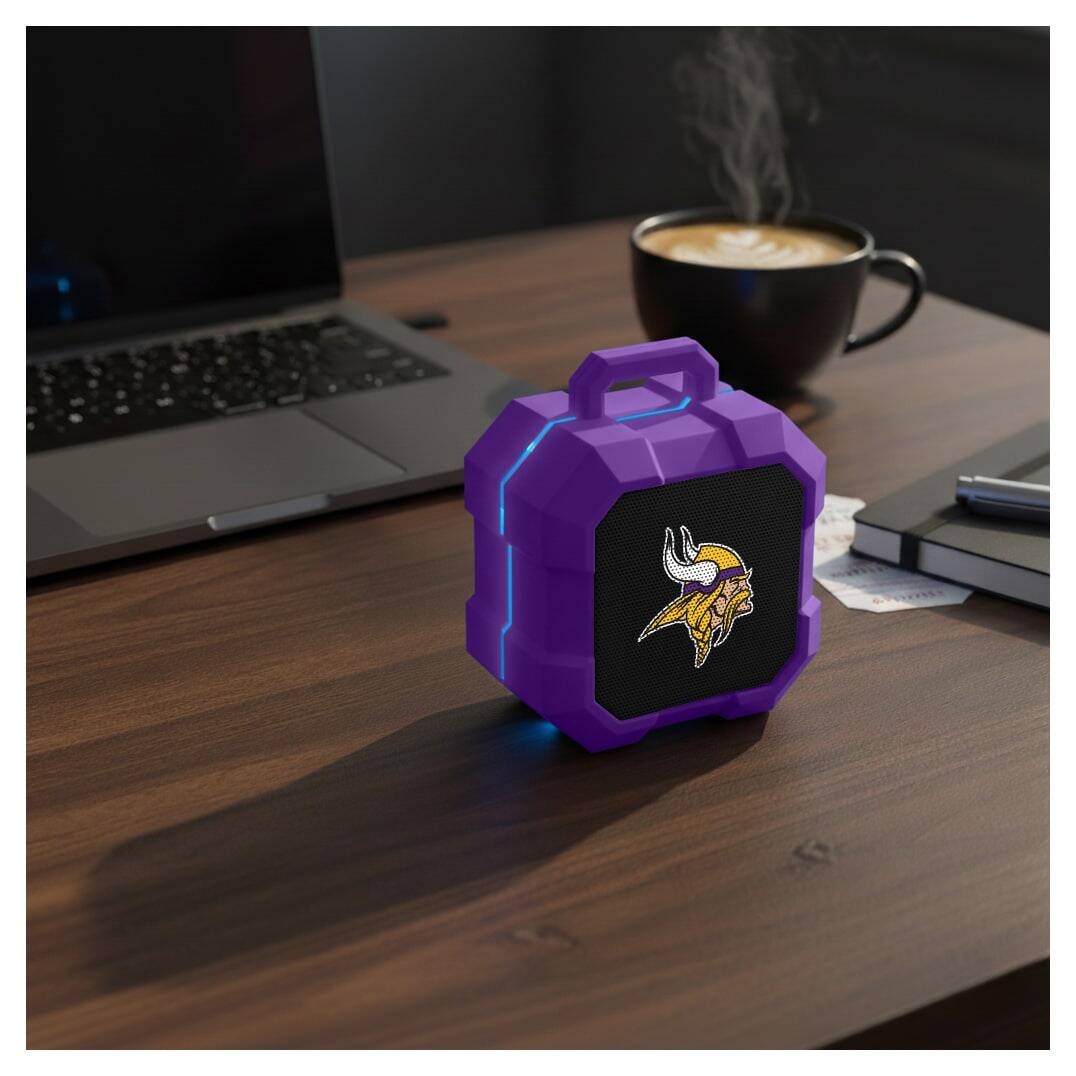Alt View 1. LDM Company - Minnesota Vikings Bluetooth Tailgate Speaker - Multicolor.