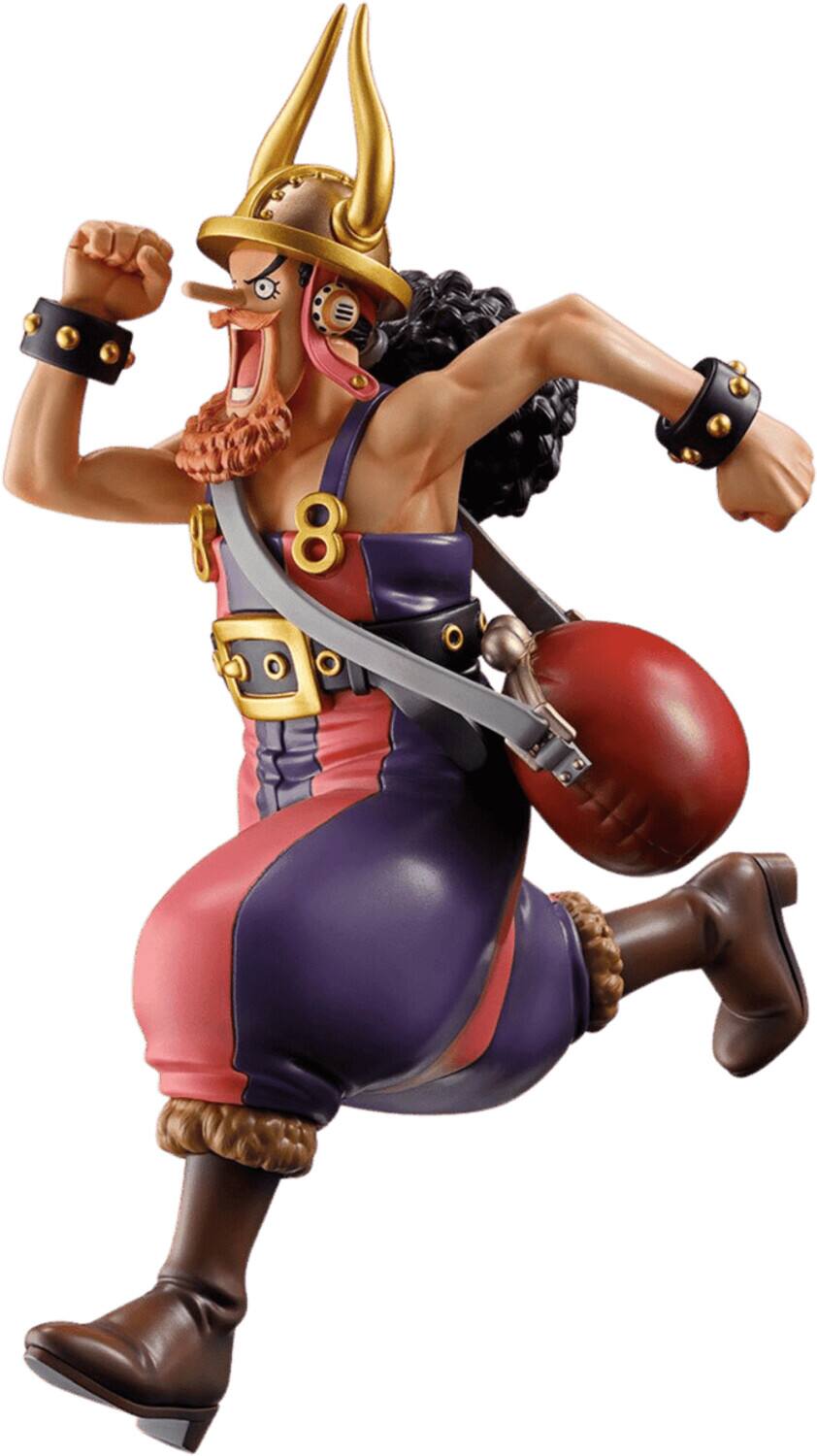 Alt View 3. Bandai - Ichibansho - One Piece - Masterlise Expiece - Usopp (Giant Bash Vol. 1) Figure   - COLLECTIBLES - Multicolor.