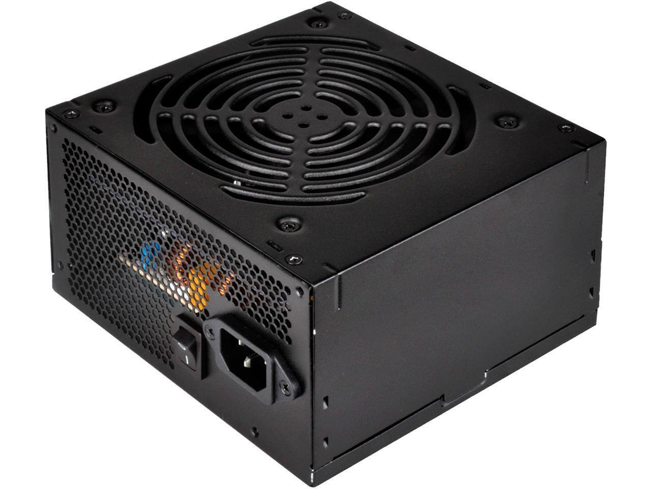 Angle. SilverStone - SilverStone SST-ET550-B 550W 80 PLUS Bronze Active PFC PSU.