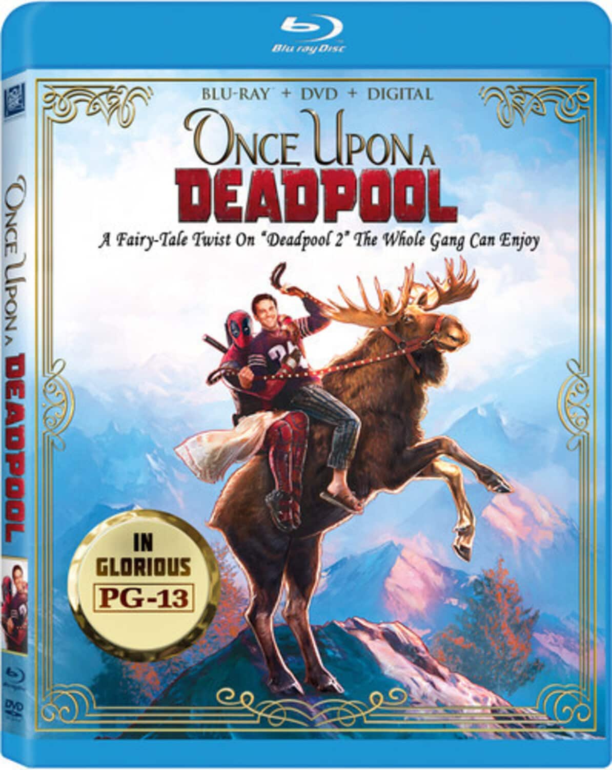 Front. Deadpool 2 - Once Upon A Deadpool   - BLU-RAY.