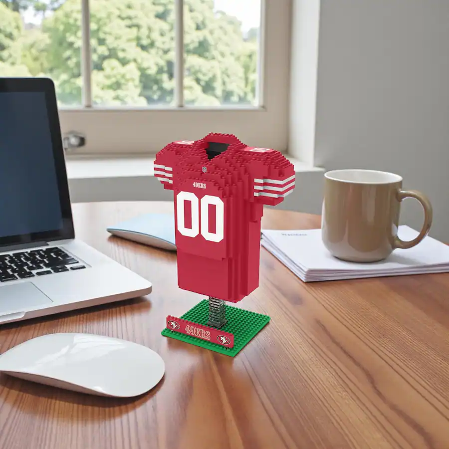 Forever Collectibles San Francisco 49ers NFL BRXLZ Jersey 1043 Piece ...