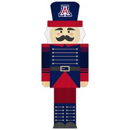 Fan Creations - Arizona Wildcats 31'' Nutcracker Leaner - Multicolor