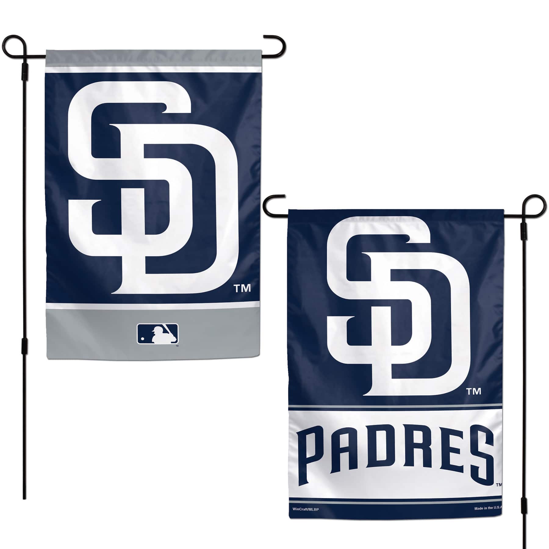 WinCraft - San Diego Padres 12" x 18" Double-Sided Garden Flag - Multicolor