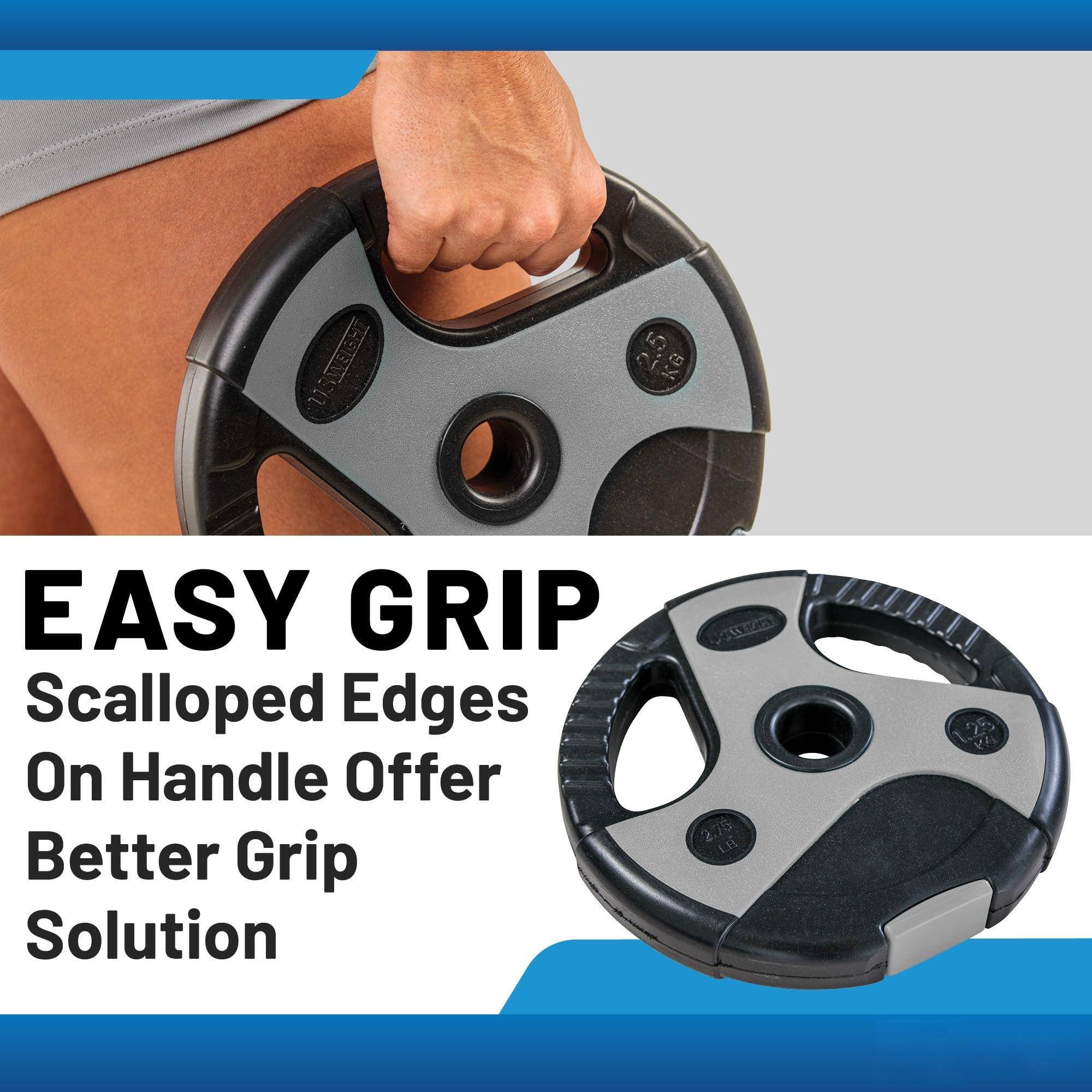 EASY GRIP  
Scalloped Edges On Handle Offer Better Grip Solution