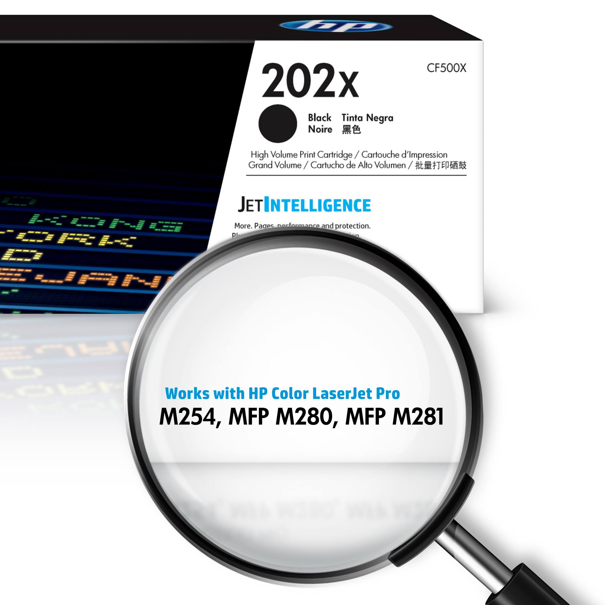 Alt View 1. HP - 202X High-Yield Toner Cartridge - Black.