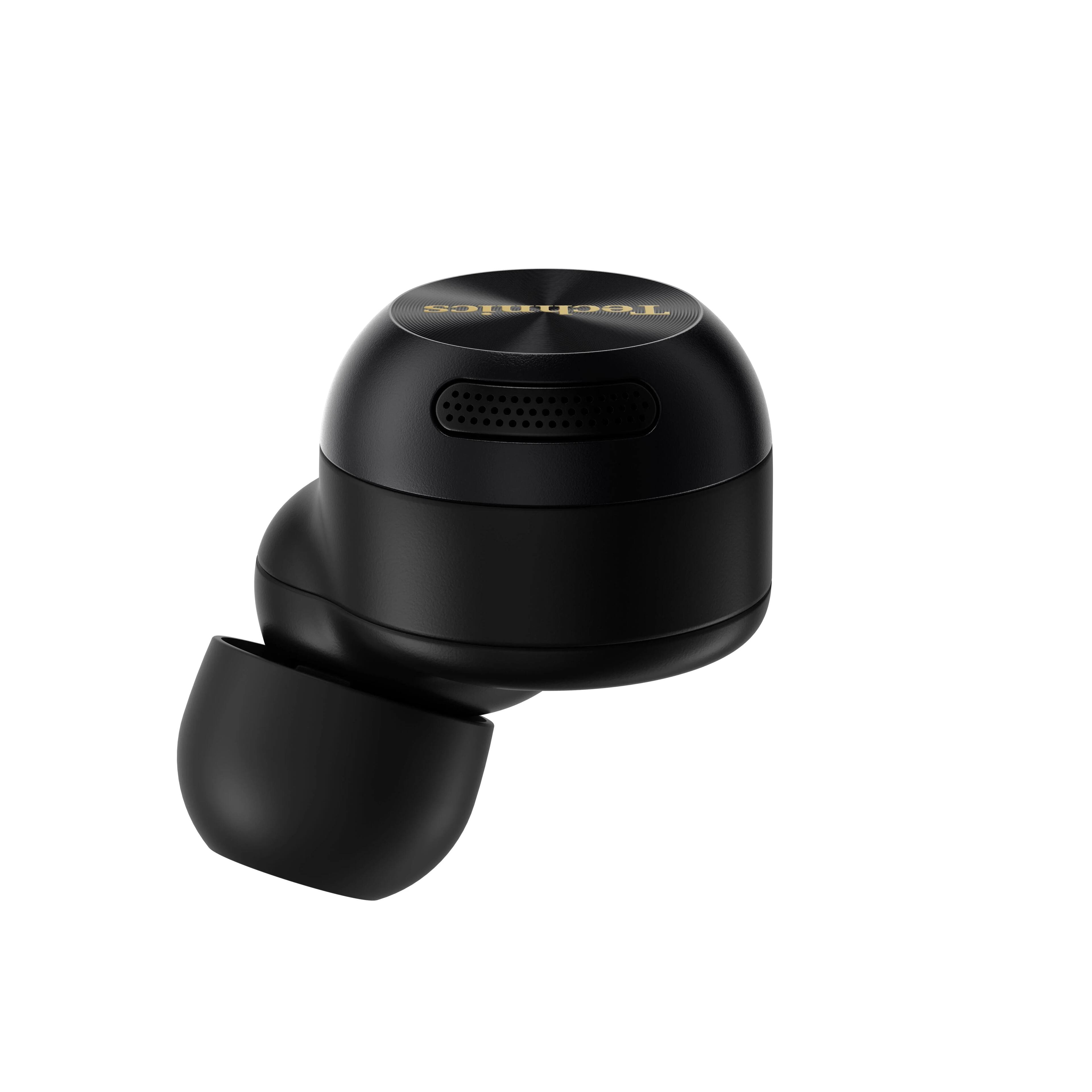 Alt View 2. Technics - Technics Reference Class Hi-Fi True Wireless Earbuds with Dolby Atmos and Noise Cancelling EAH-AZ100 - Moonlight Lilac.