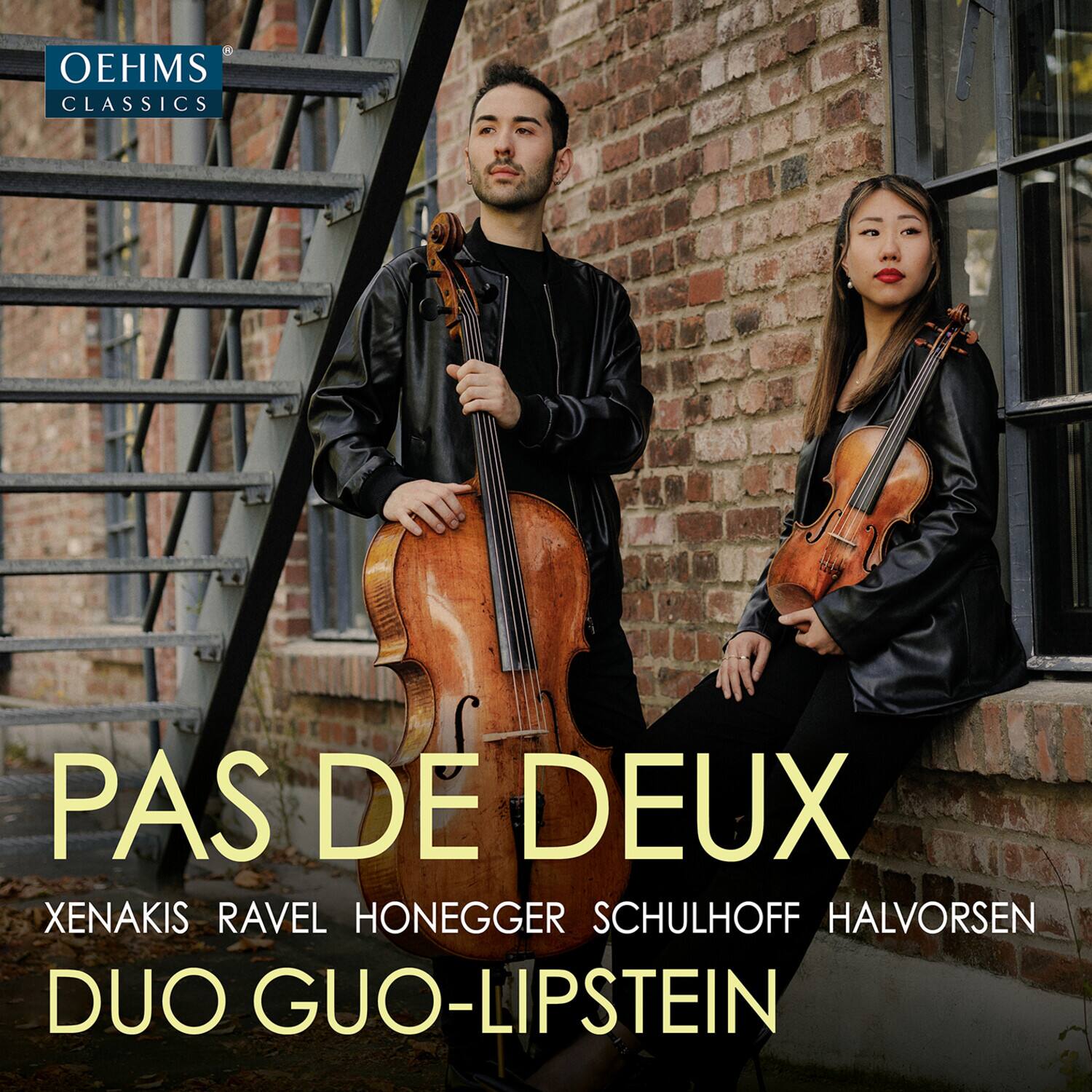Manuel Lipstein- Pas de deux- COMPACT DISCS [CD]