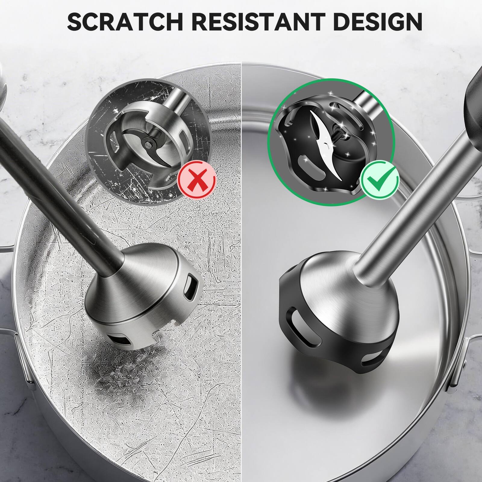SCRATCH RESISTANT DESIGN