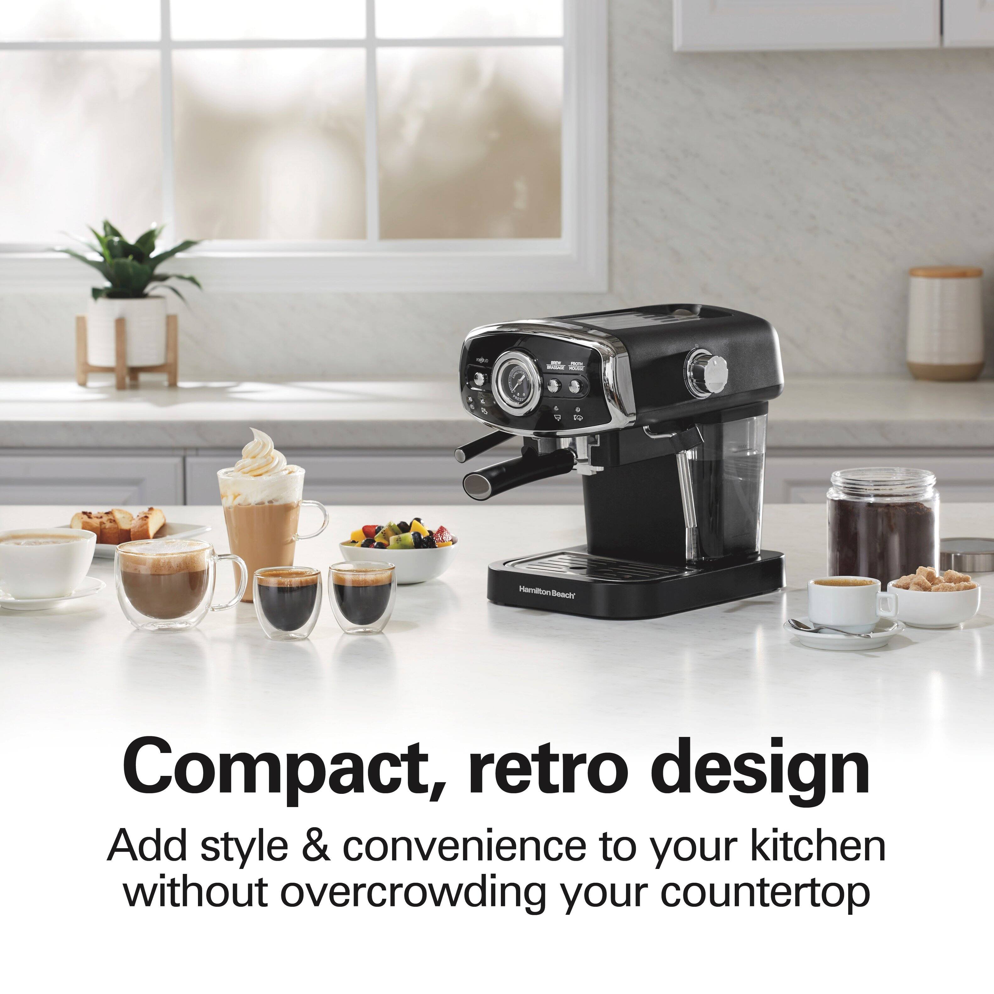 MY 3000 Fruinal  
Hamilton Beach  
Compact, retro design  
Add style & convenience to your kitchen without overcrowding your countertop