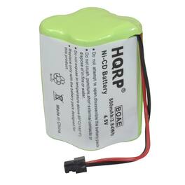 HQRP - Battery for Uniden Bearcat SPORTCAT BP-120 BP120 BP-150 BP150 BP-180 BP180 BP-250 BP250 BBTY0356001 Replacement