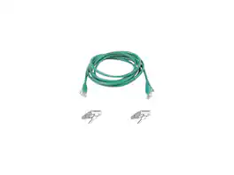 Belkin - A3L980-25-GRN-S 25 ft. Cat 6 Green Network Cable