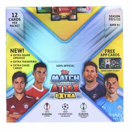 2021/2022 Topps UEFA Champions League Match Attax Extra Box | 24 Packs - Yellow