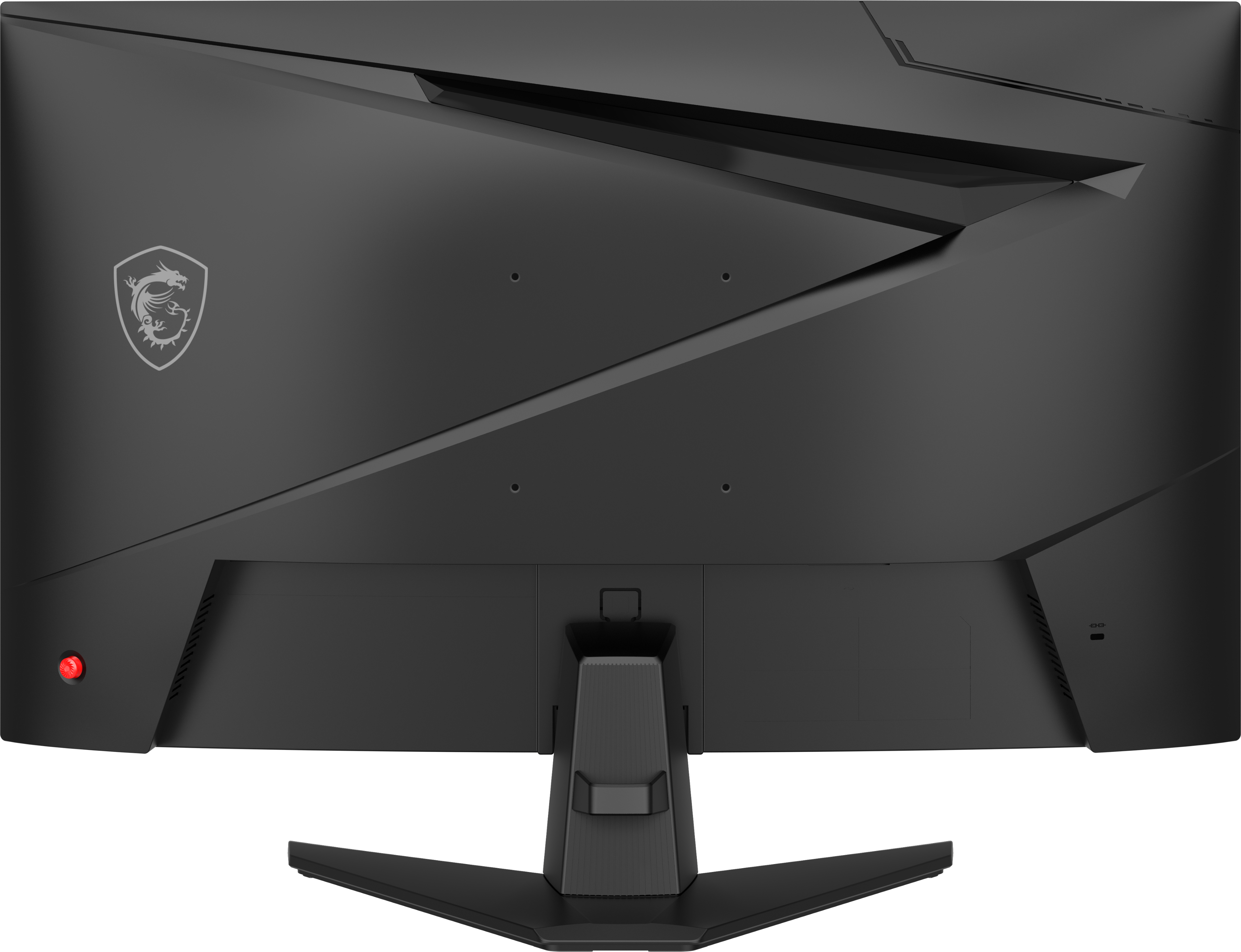 Back. MSI - MAG 275CQDF X24 27" QHD Curved Rapid VA LED 240Hz 0.5ms Gaming Monitor with FreeSync Premium and HDR Ready (HDMI, DP) - Black.