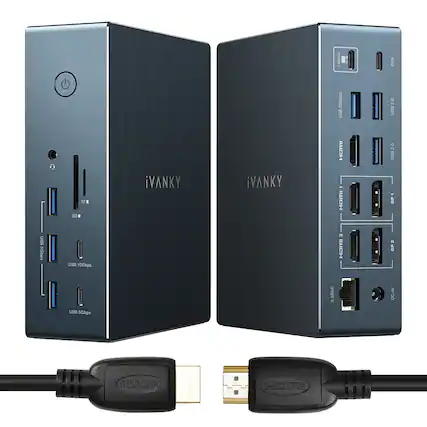 iVANKY HOMI 2.0 USB DP1 USB 5Gbps USB 10Gbps 2.5Gbps DC-IN