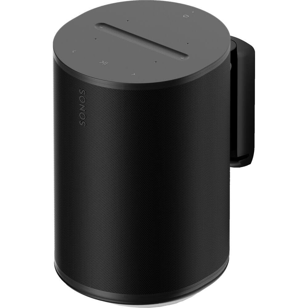 Alt View 6. Flexson - FLEXSON Wall Mount with Corner Piece for Sonos Era 100 Speaker (Black, Pair) - "NA".