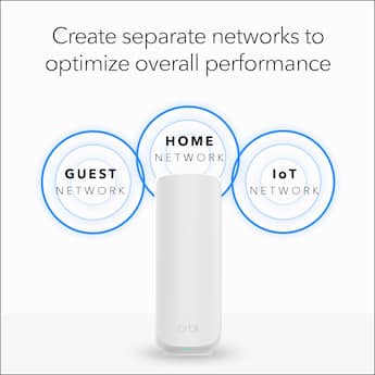 NETGEAR Orbi 370 Series WiFi 7 Mesh System, 5 Gbps, Up to 6,000 sq NETGEAR Orbi 370 Series WiFi 7 Mesh System, 5 Gbps, Up to 6,000 sq