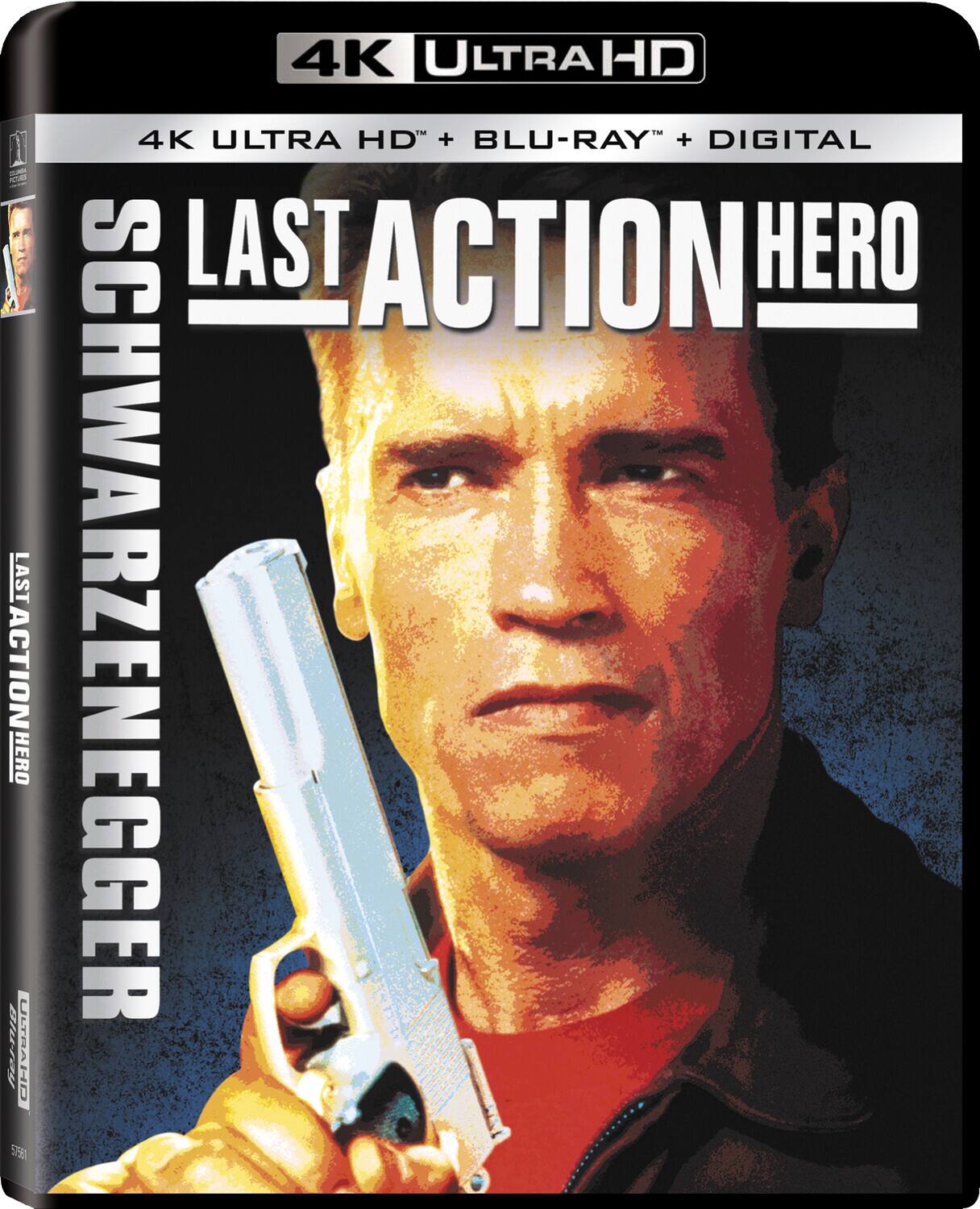 Front. Last Action Hero   - 4K Blu-Ray.