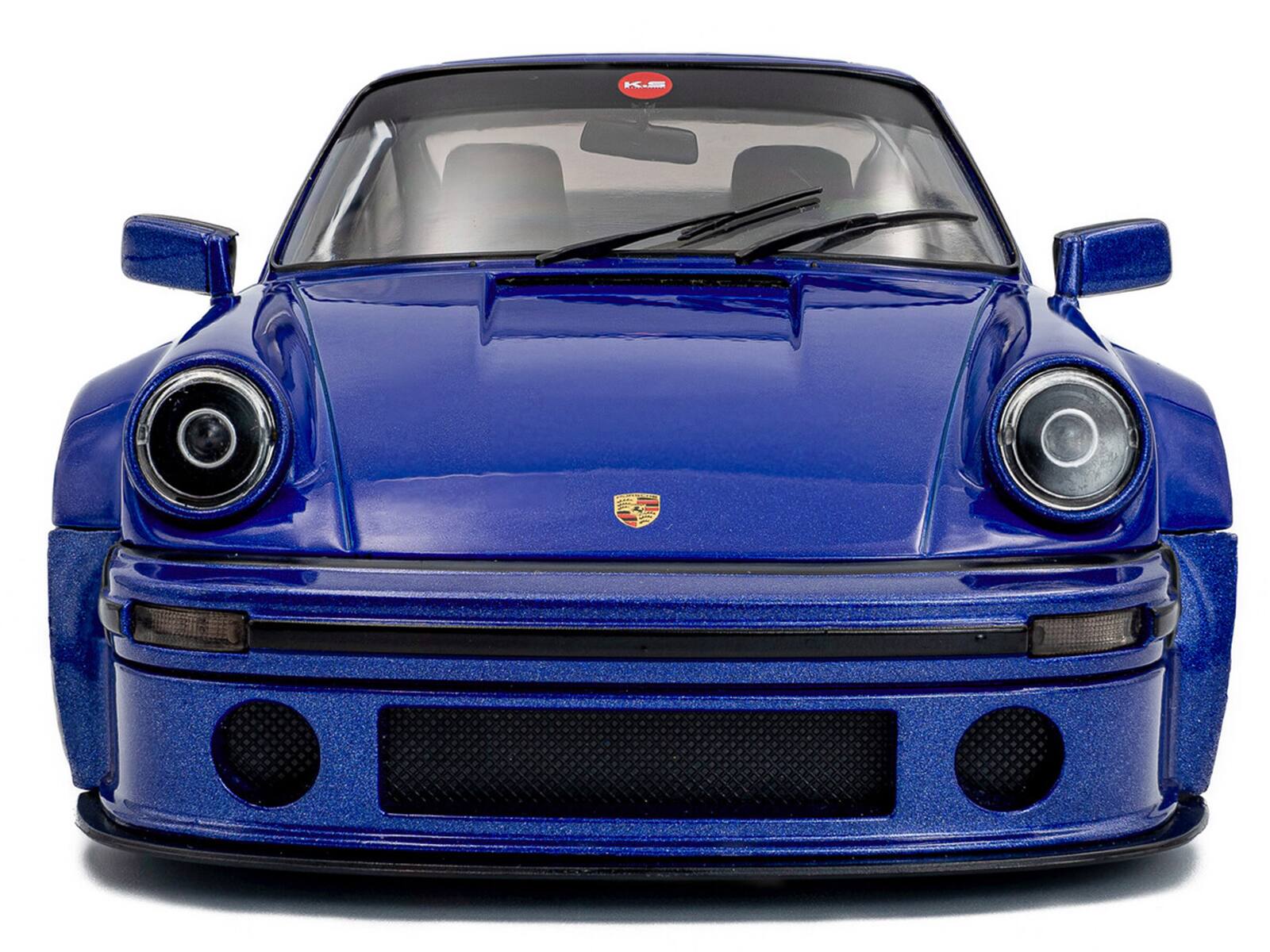 Alt View 4. Solido - 2024 Porsche 911 KS-R by Khyzyl Saleem Dark Blue Metallic 1/18 Diecast Model Car by Solido.