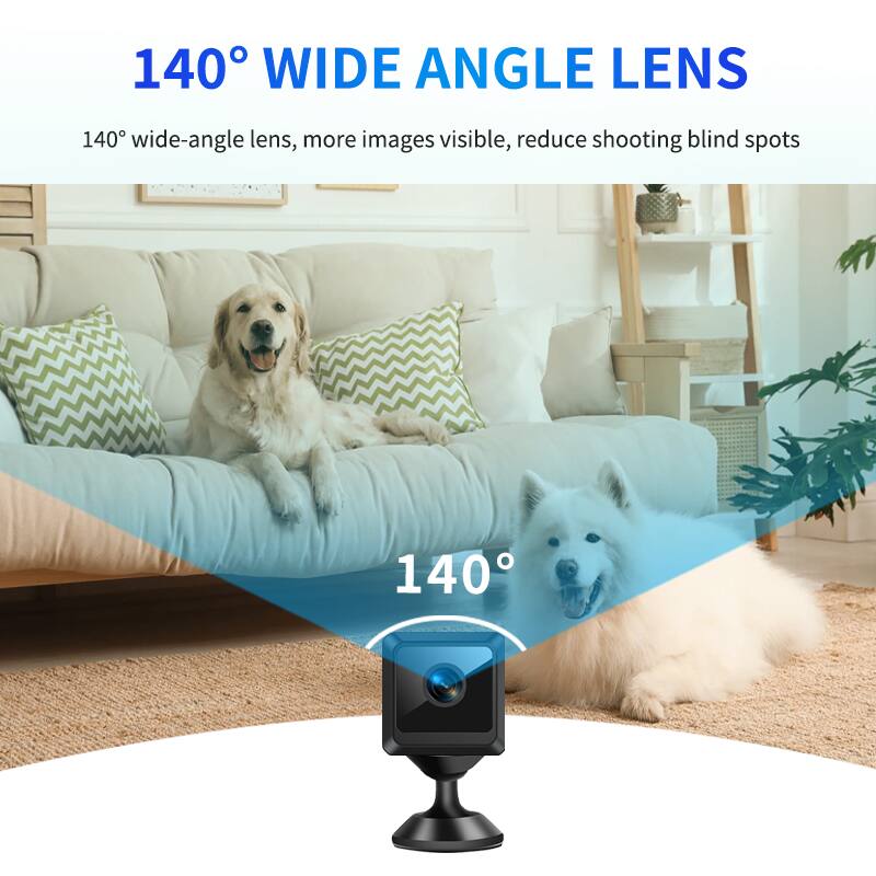140° WIDE ANGLE LENS

140° wide-angle lens, more images visible, reduce shooting blind spots