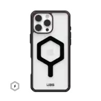 UAG - Plyo Series Case with Magsafe for Apple iPhone 16 Pro Max - Black/Black - Front_Zoom