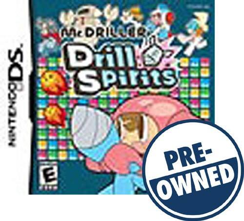 Front Standard. Mr. Driller: Drill Spirits — PRE-OWNED - Nintendo DS.