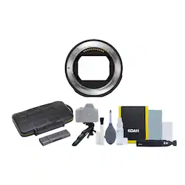 Nikon - FTZ II Lens Mount Adapter with DLX Accessories Bundle