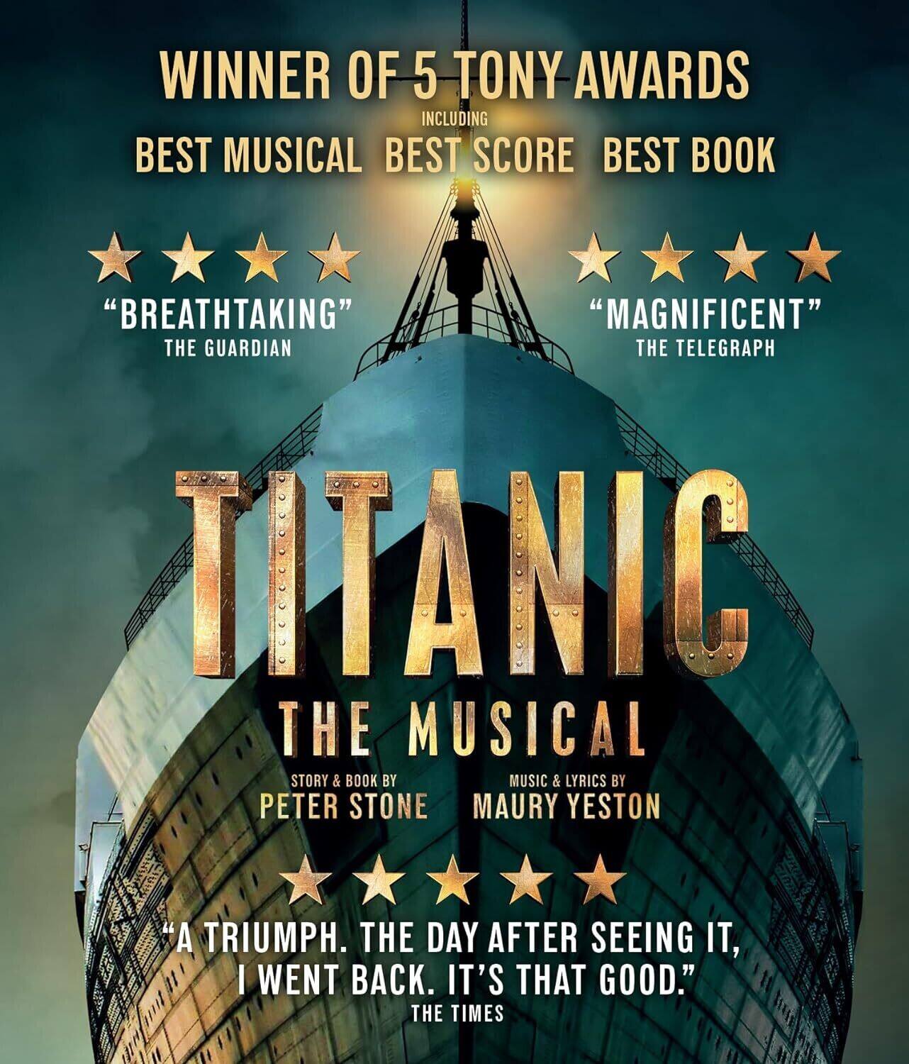 Front. Titanic The Musical - BLU-RAY.