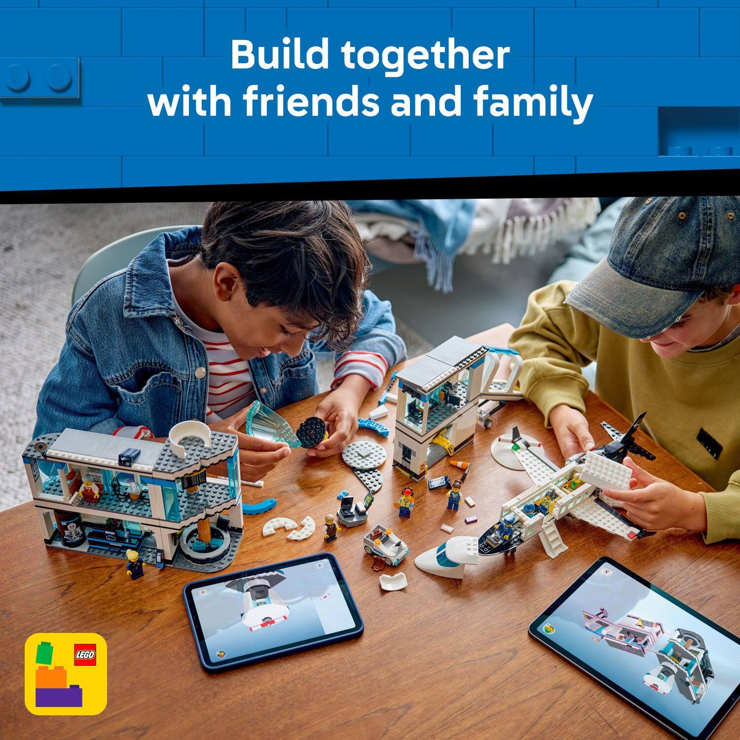 Build together with friends and family