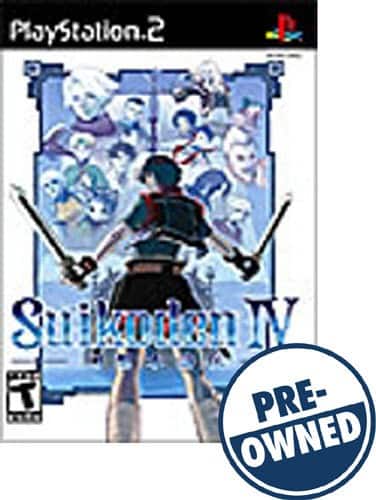 Front Standard. Suikoden IV — PRE-OWNED - PlayStation 2.