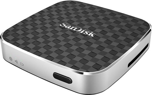 SanDisk - Connect 64GB Wireless Media Drive - Black-Front_Standard