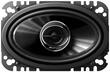 Pioneer - 4" x 6" 2-Way Car Speakers with IMPP Composite Cones (Pair) - Black - Larger Front