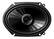 Front. Pioneer - 6" x 8" 2-Way Car Speakers with IMPP Composite Cones (Pair) - Black.
