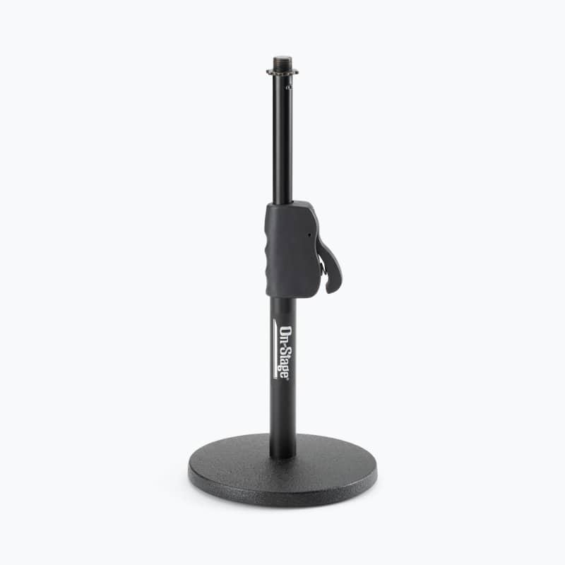 On Stage Stands - On-Stage DS7200QRB Quick-Release Adjustable Desktop Microphone Stand