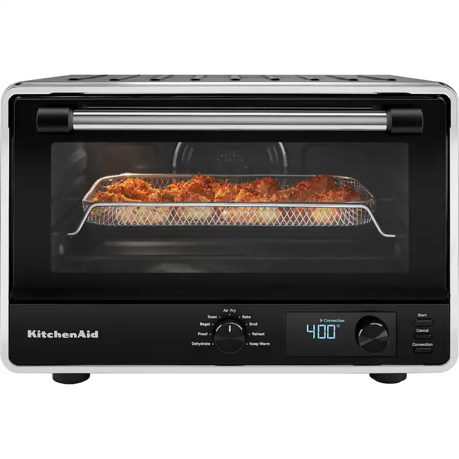KitchenAid Digital Countertop Oven With Air Fry Black Matte