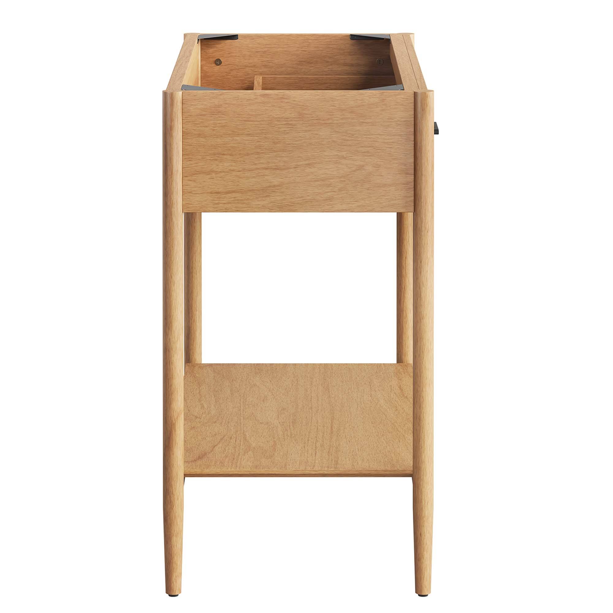 Alt View 1. Modway - Zaire Bathroom Cabinet Basin Not Included by Modway - Natural.