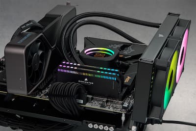 CORSAIR DOMINATOR PLATINUM RGB 64GB (2x32GB) DDR5 5200MHz C40 CORSAIR DOMINATOR PLATINUM RGB 64GB (2x32GB) DDR5 5200MHz C40