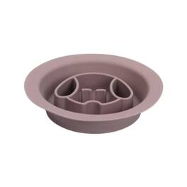 Ficcuss Pets - Sustainable Silicone Treat Feeding Pet Bowl - Morandi Pink