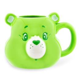 Silver Buffalo - Care Bears Good Luck Bear 3D Sculpted Ceramic Mug | Holds 20 Ounces - Green