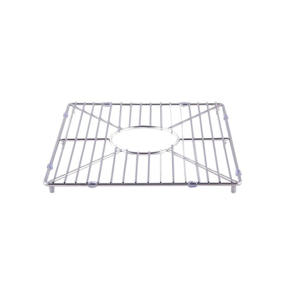 Alt View 1. Alfi - Stainless steel kitchen sink grid for large side of AB3618DB, AB3618ARCH - Gray.