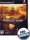 Front Detail. Conflict Zone — PRE-OWNED - PlayStation 2.