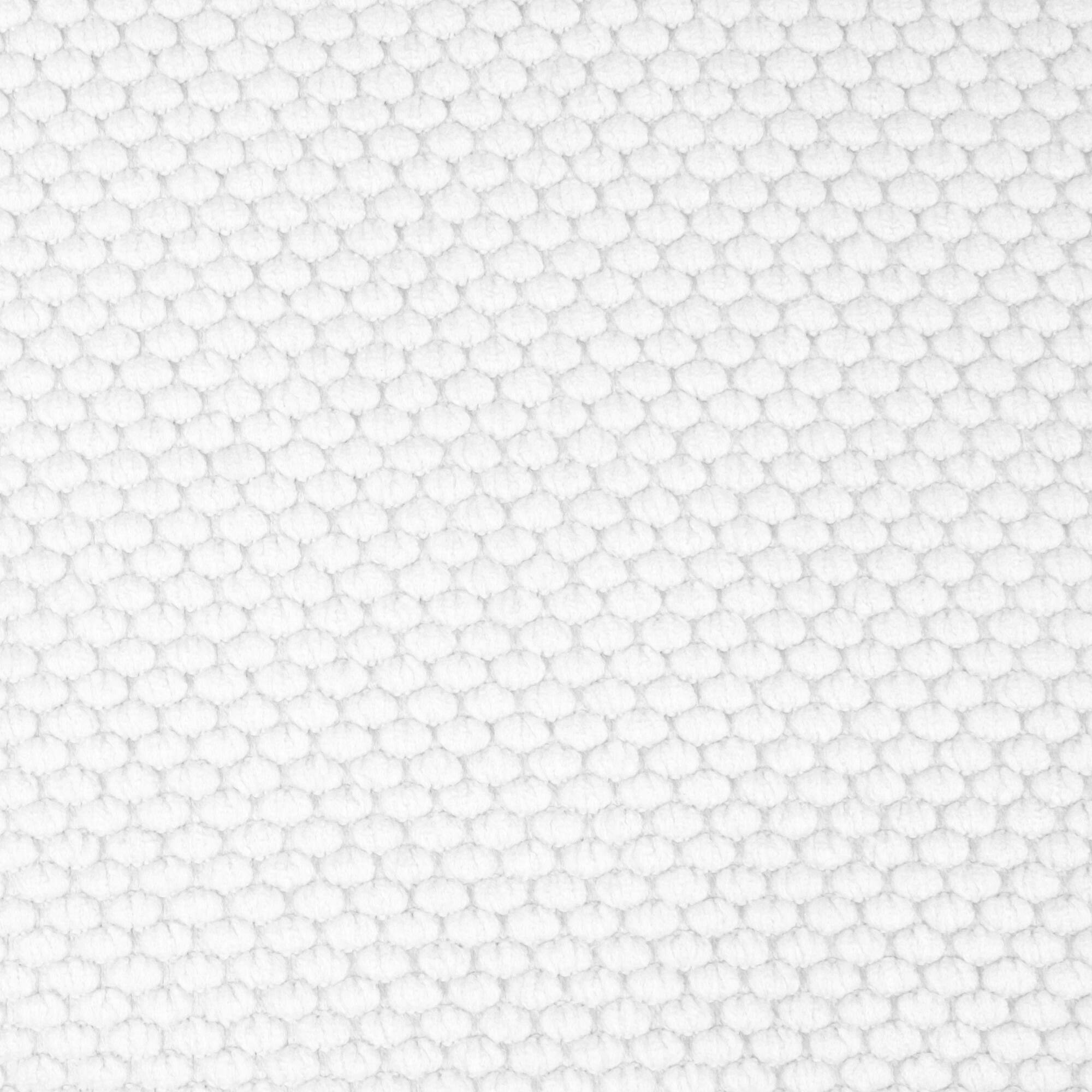 Alt View 2. Sweet Home Collection - Honeycomb Memory Foam Non-Slip 16" x 16" Chair Cushion Pad with Ties, 4-Pack - White.