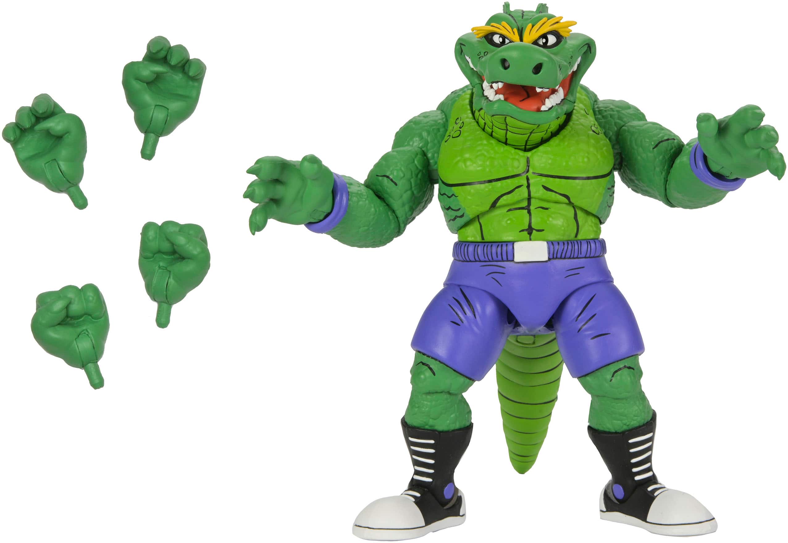 NECA - Teenage Mutant Ninja Turtles (Archie Comics) 7” Scale Action Figure - Stump Wrestling Leatherhead - Front_Zoom