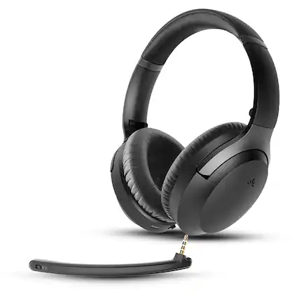 Front. avantalk - Aria 3 - Bluetooth 5.3 Wireless Headphones with Detachable Noise-Cancelling Mic.