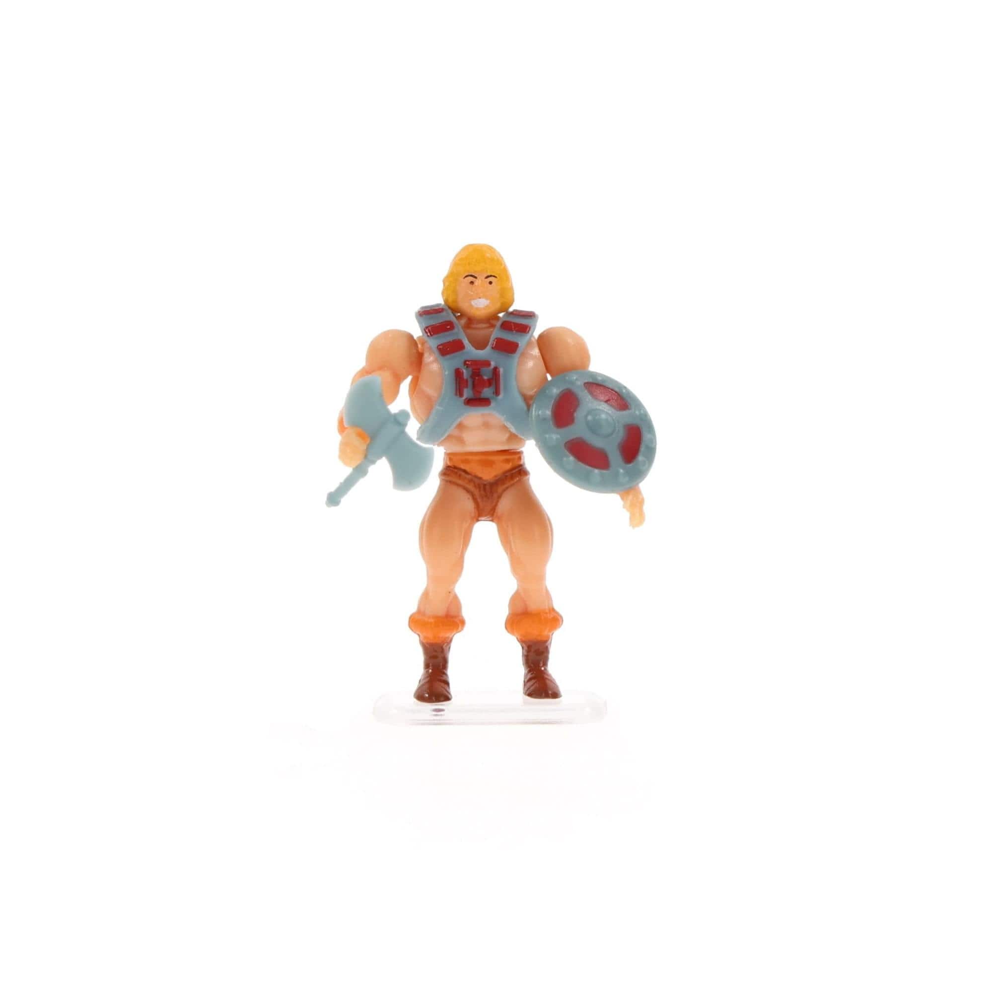 Masters of the Universe - World's Smallest Microa Action Figure | He-Man - Red